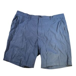 Vineyard Vines Performance Mens Dize 38 Breaker Chino Shorts Golf Navy Blue 9"